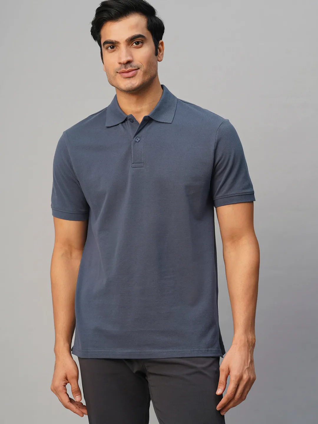 Cottonworld Regular Fit | Polo^Men's Cotton Regular Fit Tshirt