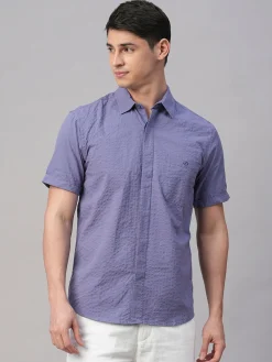Women Cottonworld Solid | Solid^Men's Cotton Regular Fit Shirt