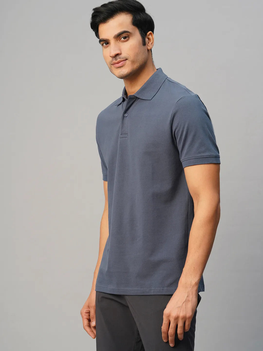Cottonworld Regular Fit | Polo^Men's Cotton Regular Fit Tshirt
