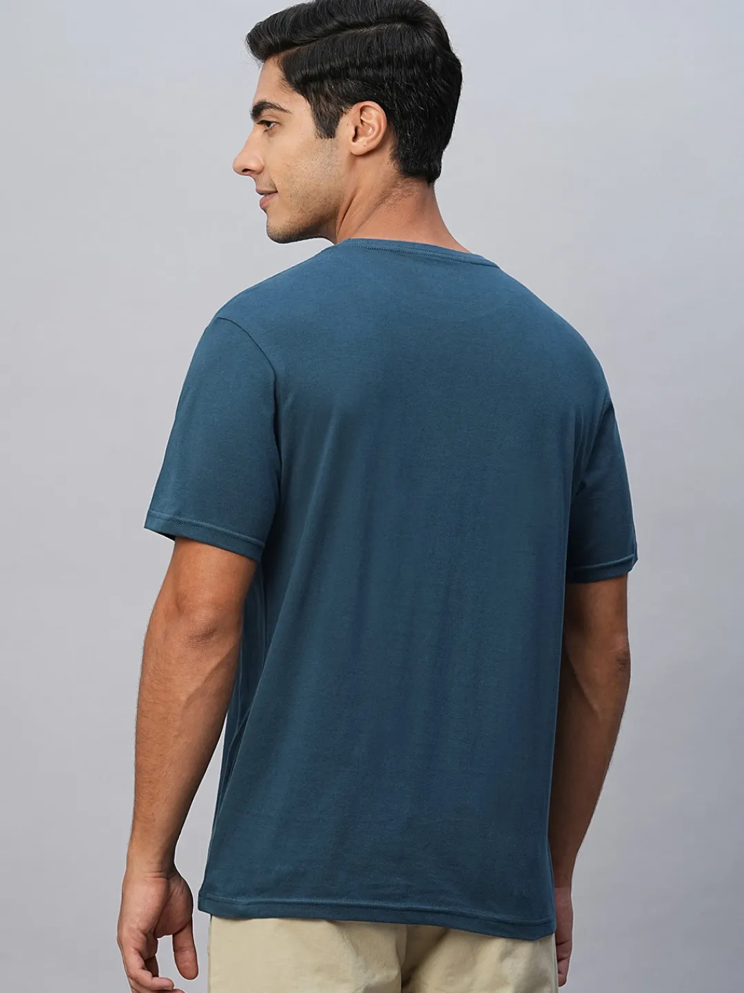 Cottonworld Regular Fit | Basic^Men's Cotton Regular Fit Tshirt