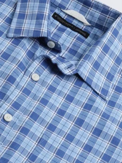 Women Cottonworld Checkered | Checkered^Men's Cotton Regular Fit Checked Shirt