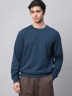 Cottonworld Men | Regular Fit^Men's Organic Cotton Regular Fit Sweatshirt