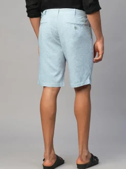 Cottonworld Clearance Mens Shorts^Men's Viscose Linen Regular Fit Shorts