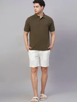 Cottonworld Regular Fit | Polo^Men's 100% Cotton Regular Fit Tshirt