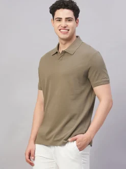 Cottonworld Regular Fit | Polo^Men's 100% Cotton Regular Fit Tshirt