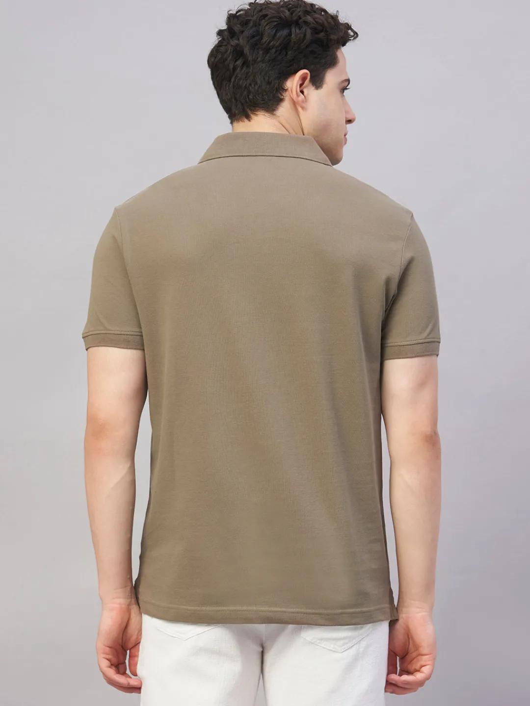 Cottonworld Regular Fit | Polo^Men's 100% Cotton Regular Fit Tshirt