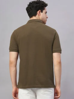 Cottonworld Regular Fit | Polo^Men's 100% Cotton Regular Fit Tshirt