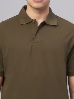 Cottonworld Regular Fit | Polo^Men's 100% Cotton Regular Fit Tshirt