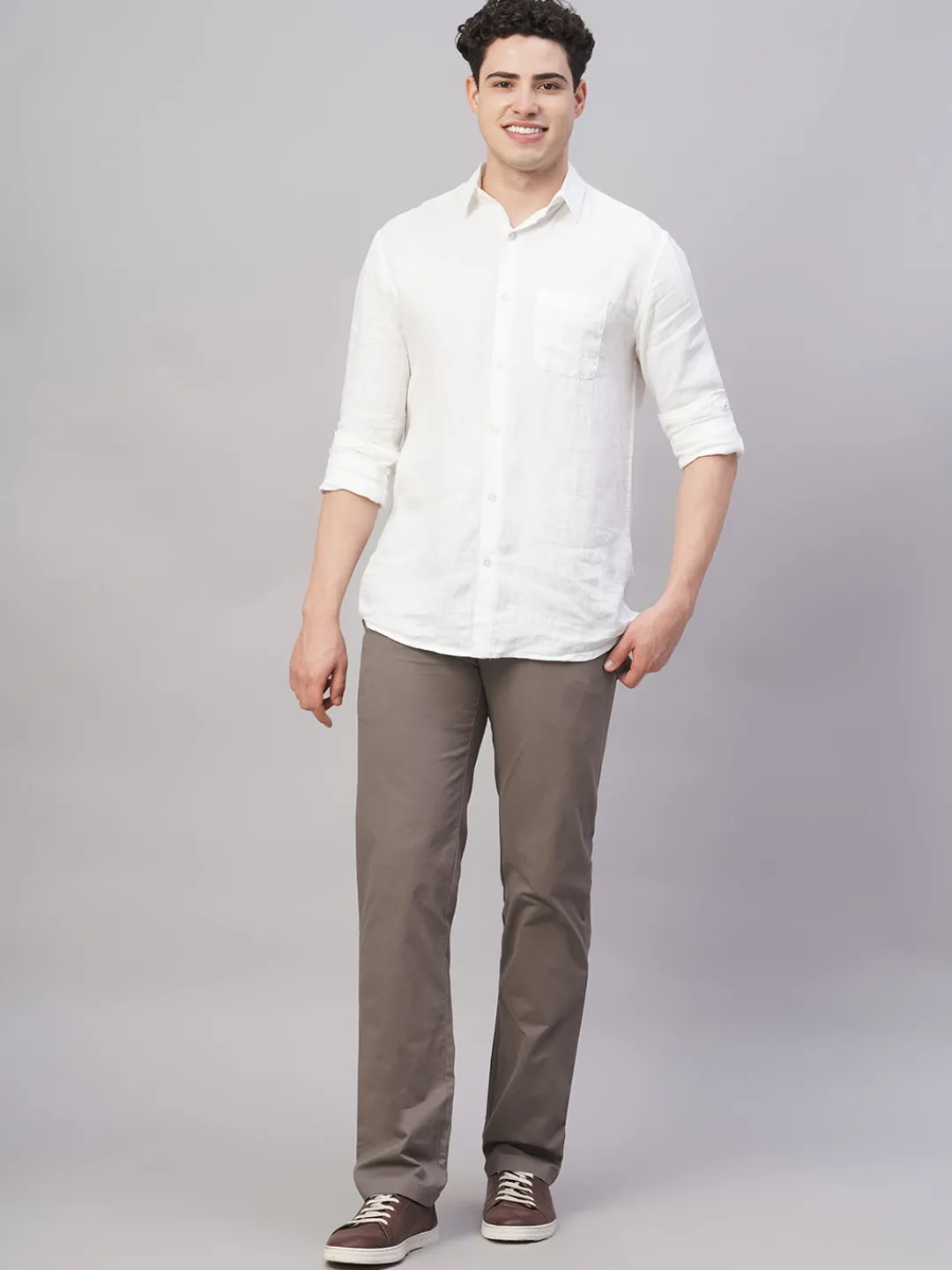 Cottonworld Regular Fit | Casual^Men's Cotton Lycra Regular Fit Pant