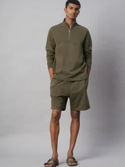 Cottonworld Men | Regular Fit^Men's Cotton Polyester Regular Fit Tshirt