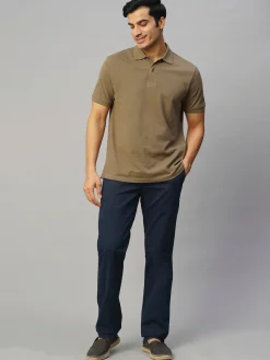 Cottonworld Regular Fit | Polo^Men's Cotton Regular Fit Tshirt