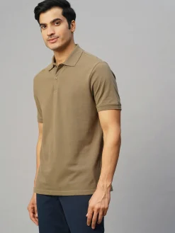 Cottonworld Regular Fit | Polo^Men's Cotton Regular Fit Tshirt
