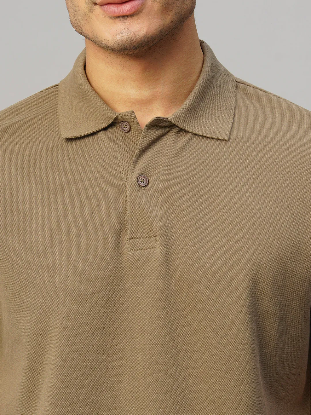 Cottonworld Regular Fit | Polo^Men's Cotton Regular Fit Tshirt