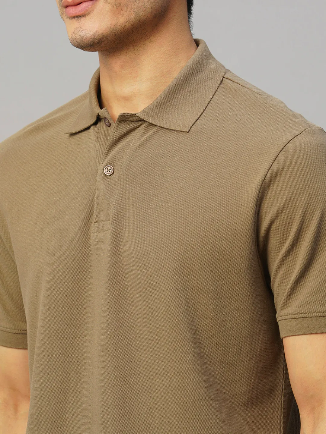 Cottonworld Regular Fit | Polo^Men's Cotton Regular Fit Tshirt