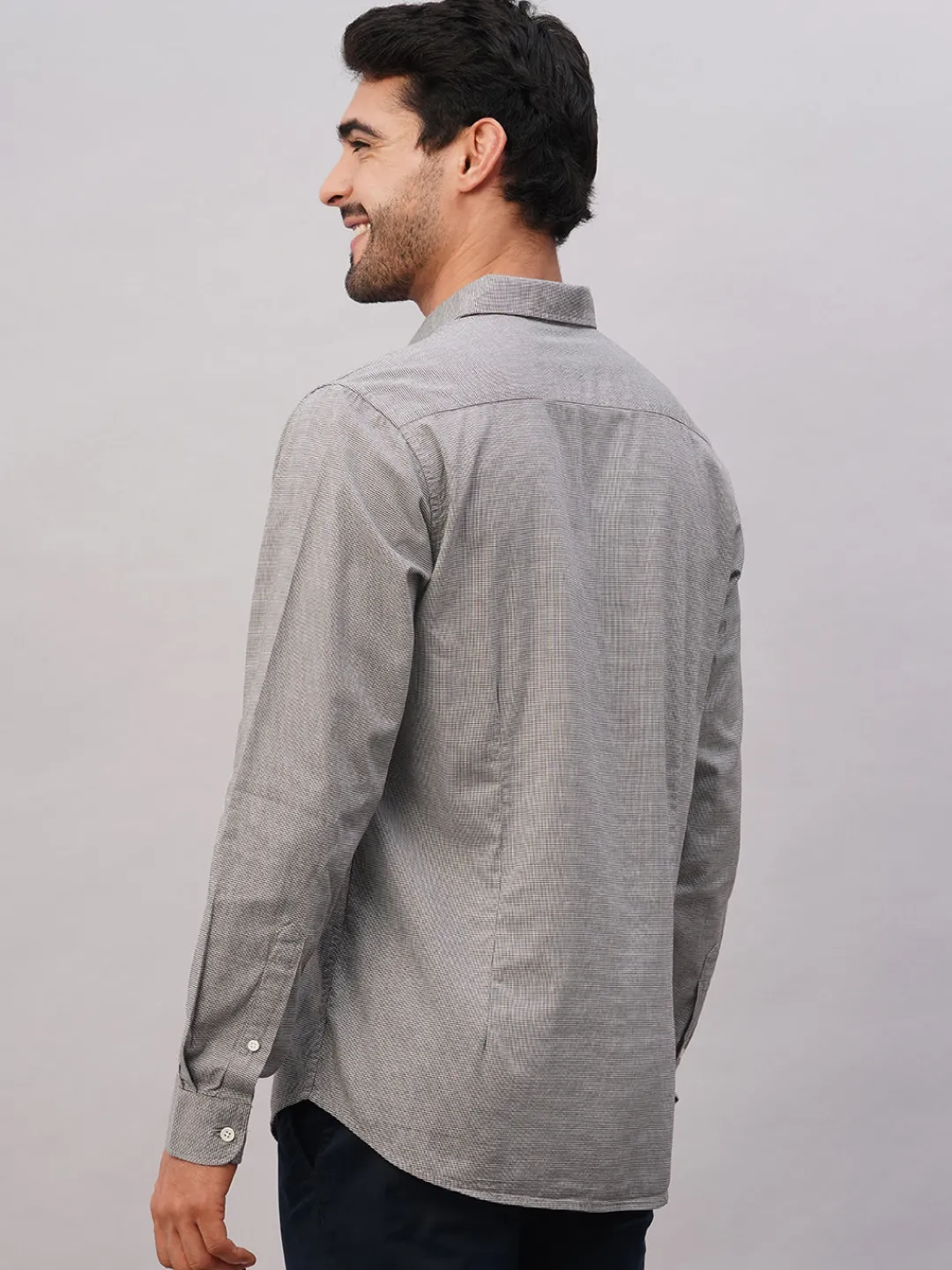Women Cottonworld Checkered | Checkered^Men's Cotton Slim Fit Shirt