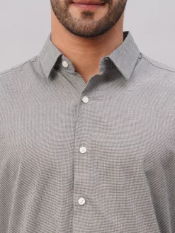 Women Cottonworld Checkered | Checkered^Men's Cotton Slim Fit Shirt
