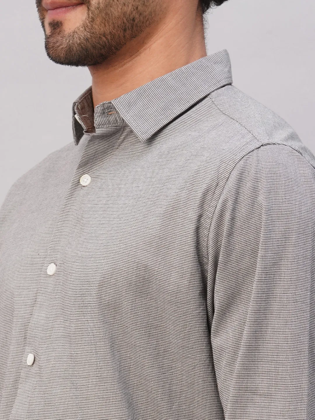 Women Cottonworld Checkered | Checkered^Men's Cotton Slim Fit Shirt