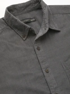 Women Cottonworld Solid | Solid^Men's Corduroy 100% Cotton Regular Fit Long Sleeved Shirt