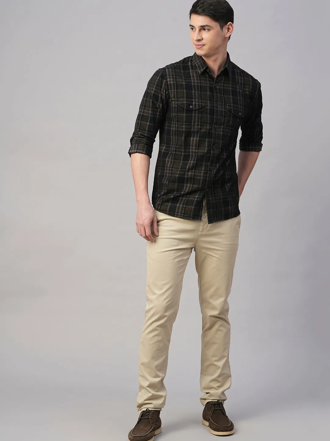 Women Cottonworld Corduroy | Corduroy^Men's Corduroy 100% Cotton Regular Fit Shirt
