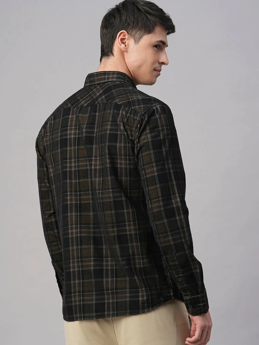 Women Cottonworld Corduroy | Corduroy^Men's Corduroy 100% Cotton Regular Fit Shirt