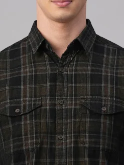 Women Cottonworld Corduroy | Corduroy^Men's Corduroy 100% Cotton Regular Fit Shirt