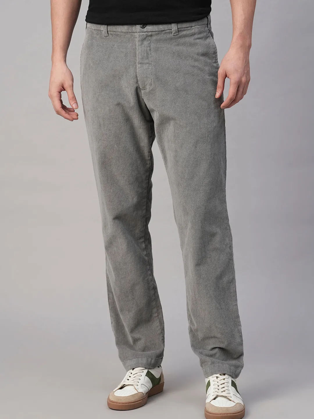 Cottonworld Regular Fit | Casual^Men's Corduroy Cotton Lycra Regular Fit Pant