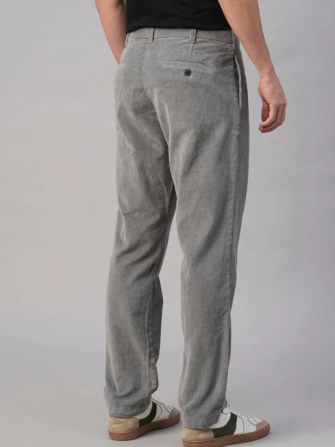 Cottonworld Regular Fit | Casual^Men's Corduroy Cotton Lycra Regular Fit Pant