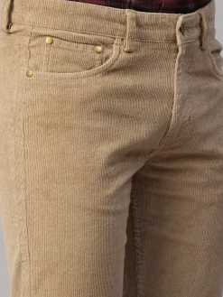 Cottonworld Slim Fit | Casual^Men's Corduroy 100% Cotton Lycra Slim Fit Pant