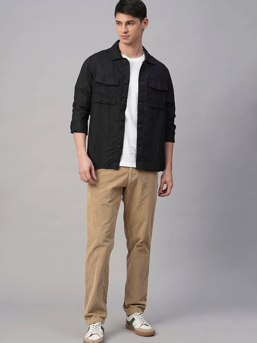 Cottonworld Regular Fit | Casual^Men's Corduroy Cotton Lycra Regular Fit Pant