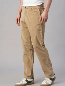 Cottonworld Regular Fit | Casual^Men's Corduroy Cotton Lycra Regular Fit Pant