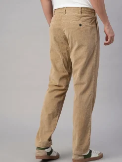 Cottonworld Regular Fit | Casual^Men's Corduroy Cotton Lycra Regular Fit Pant