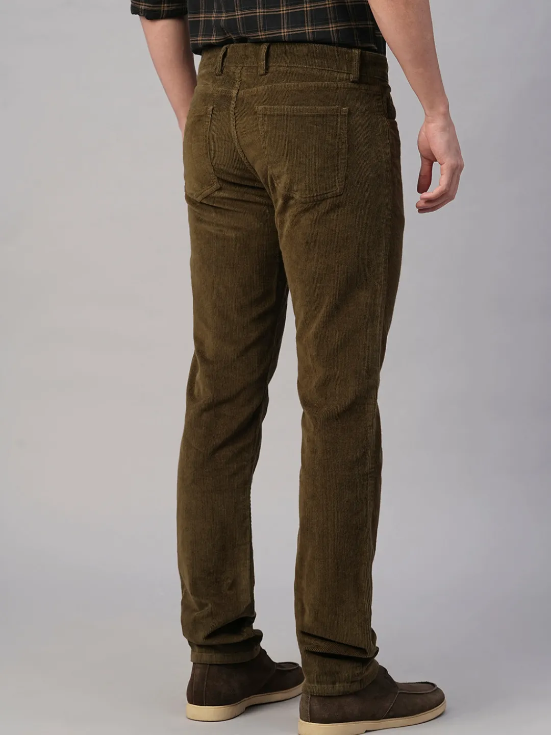 Cottonworld Slim Fit | Casual^Men's Corduroy 100% Cotton Lycra Slim Fit Pant