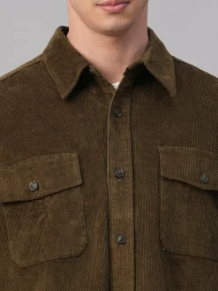 Cottonworld Jackets^Men's Corduroy 100% Cotton Regular Fit Jackets