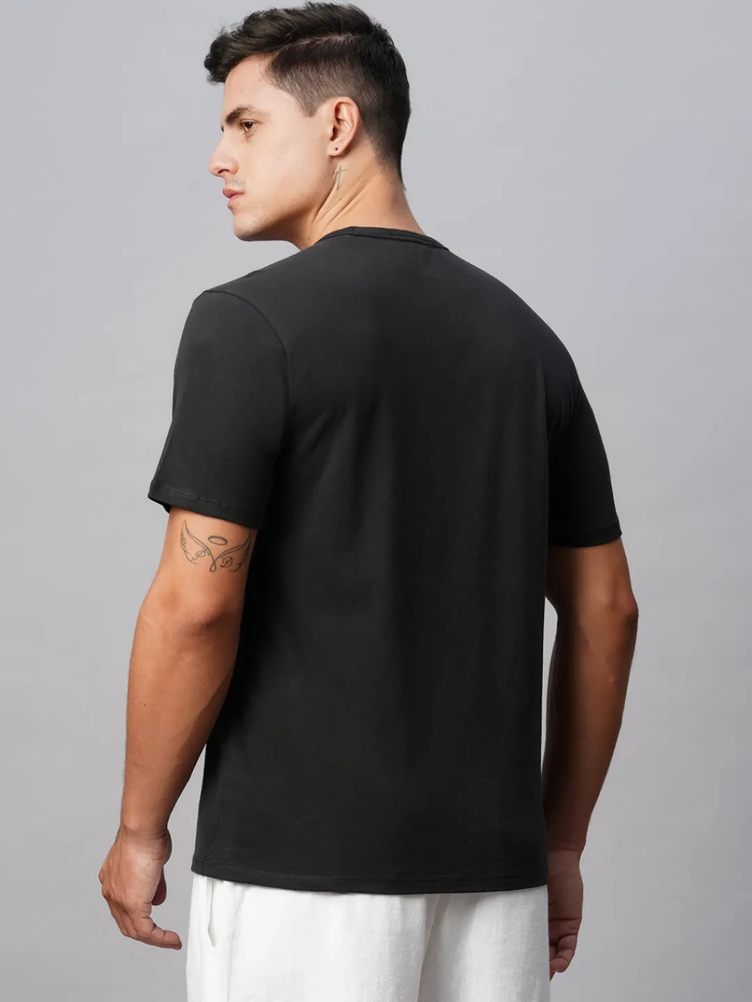 Cottonworld Regular Fit^Men's Cotton Regular Fit Tshirt