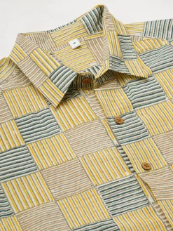 Women Cottonworld Print | Print^Men's Cotton Hand Block Printed Regular Fit Shirt
