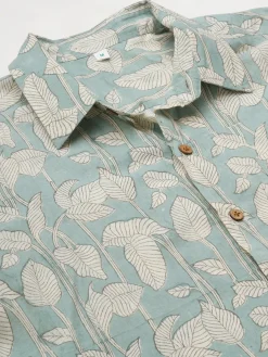 Women Cottonworld Print | Print^Men's Cotton Hand Block Printed Regular Fit Shirt