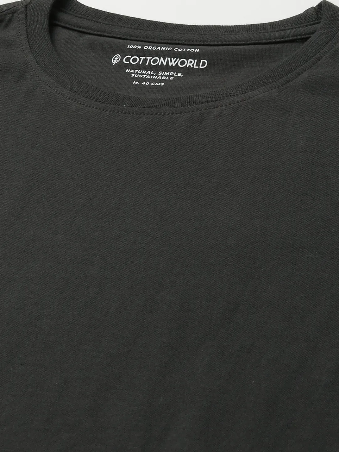 Cottonworld Regular Fit | Basic^Men's Cotton Regular Fit Tshirts