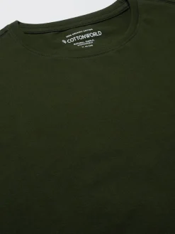 Cottonworld Regular Fit | Basic^Men's 100% Cotton Regular Fit Tshirt