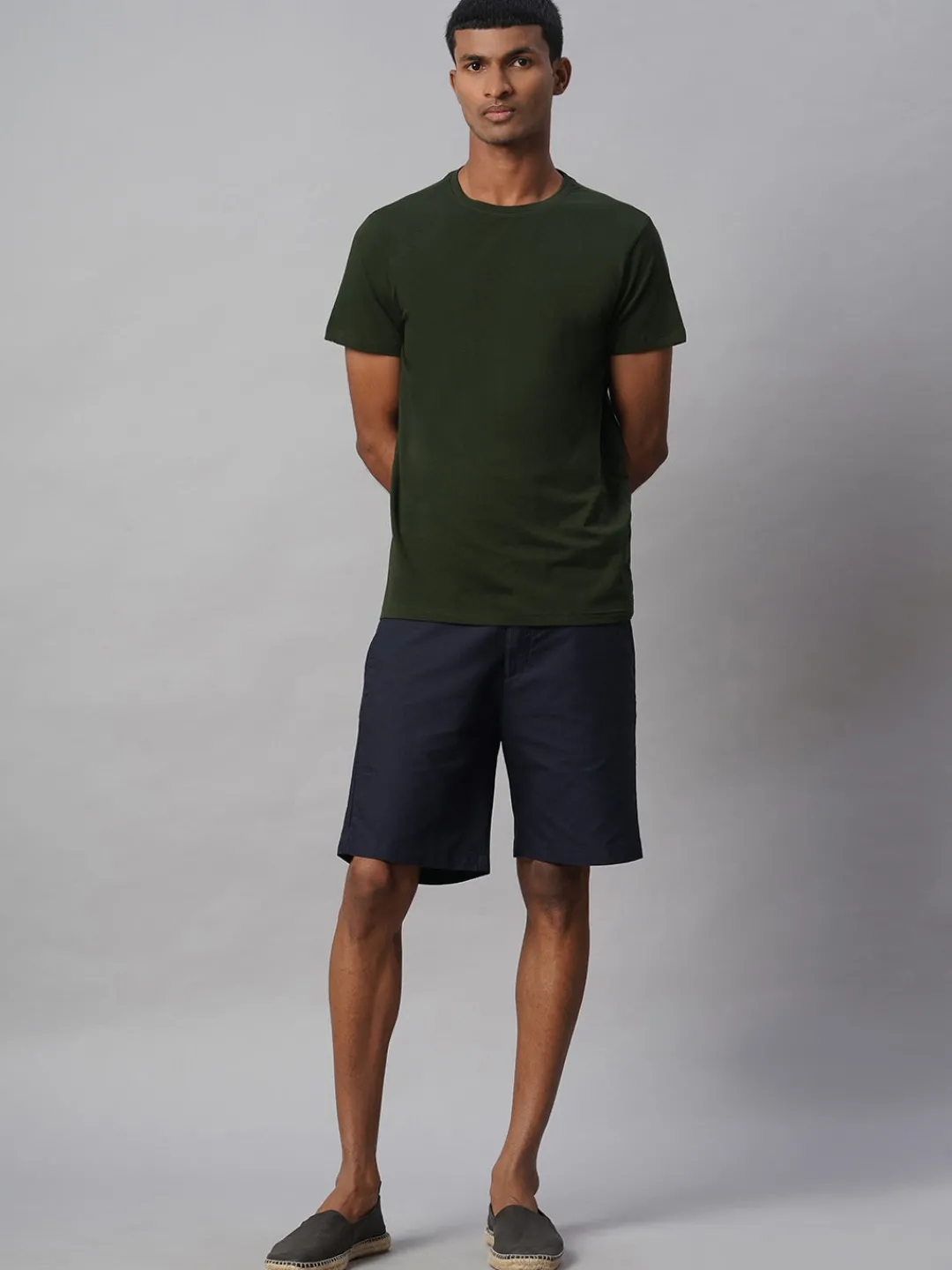 Cottonworld Men | Regular Fit^Men's Cotton Bamboo Elastane Regular Fit Tshirt