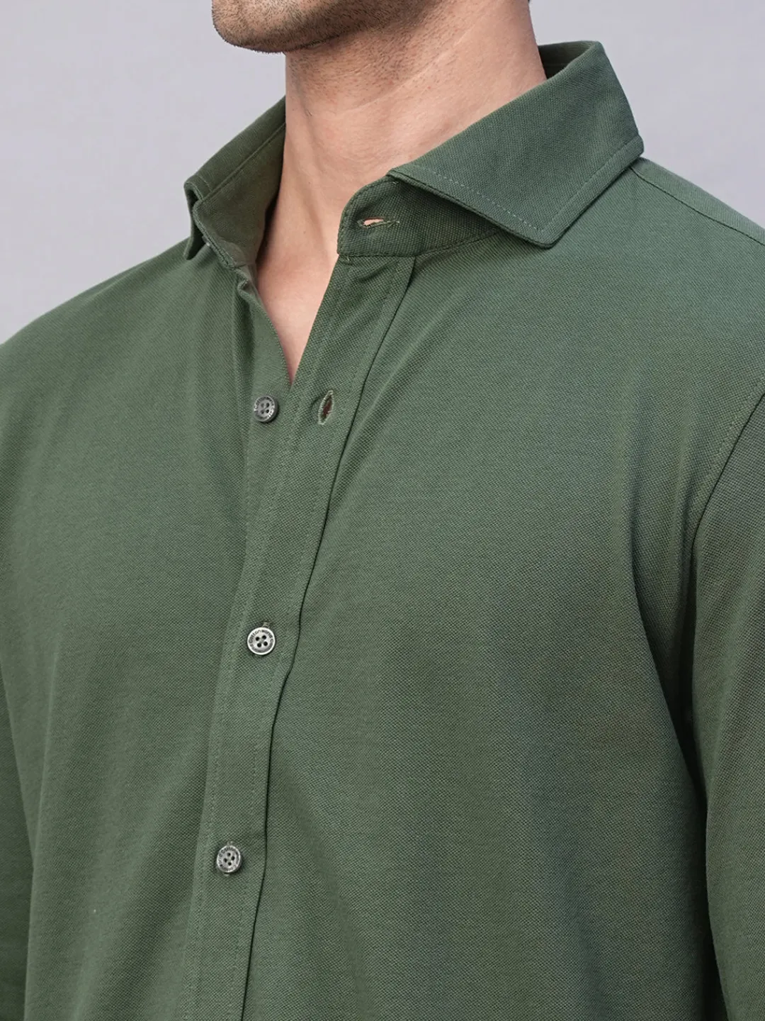 Cottonworld Regular Fit^Men's Cotton Elastane Regular Fit Tshirt