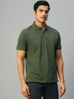 Cottonworld Regular Fit | Polo^Men's Cotton Regular Fit Tshirt