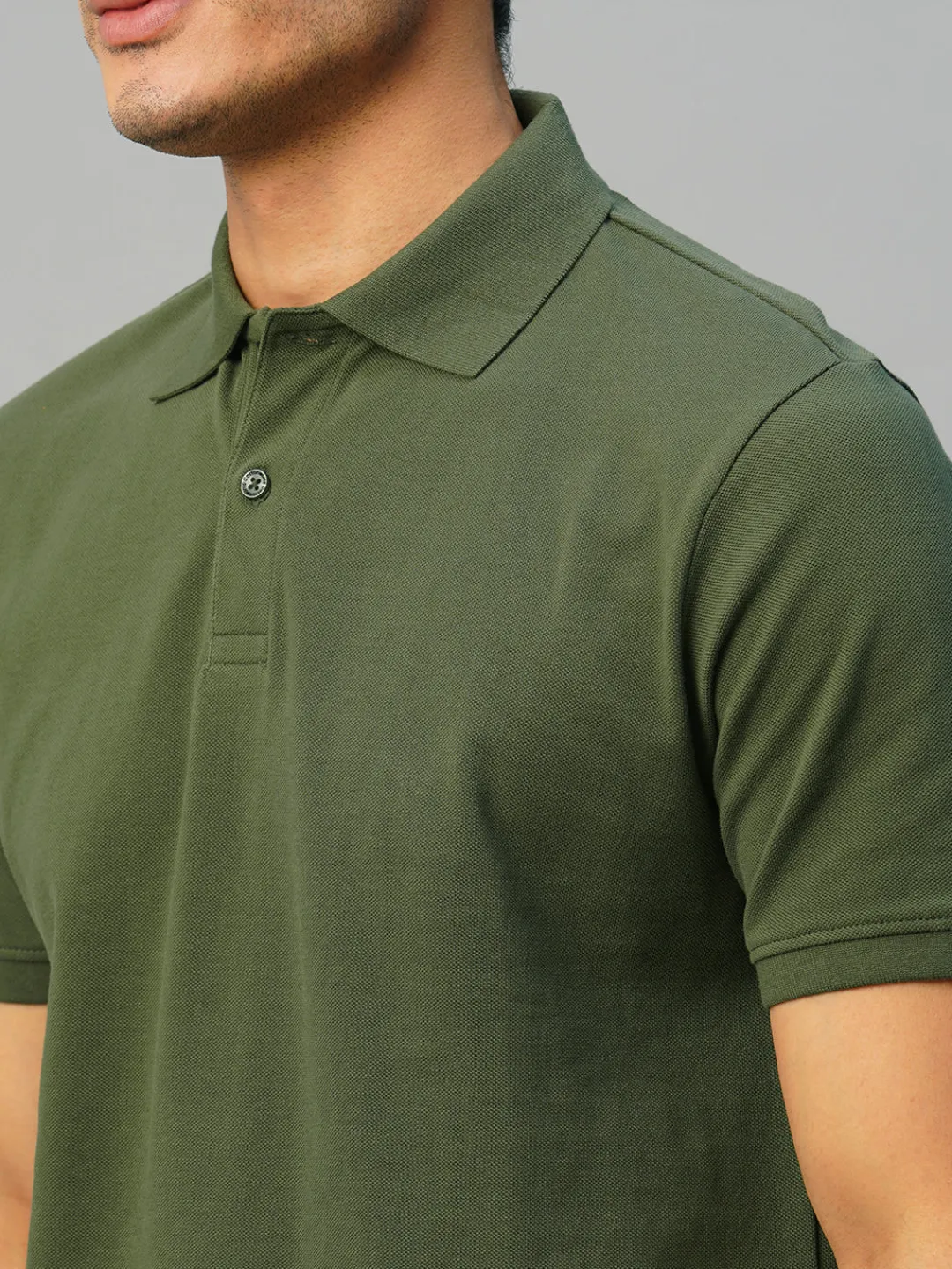 Cottonworld Regular Fit | Polo^Men's Cotton Regular Fit Tshirt