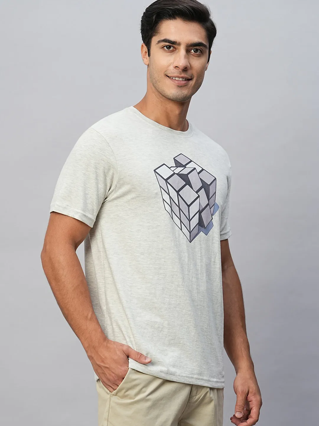 Cottonworld Regular Fit | Basic^Men's Cotton Regular Fit Tshirt