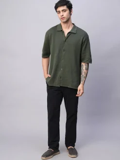 Cottonworld Regular Fit^Men's 100% Cotton Regular Fit Tshirt