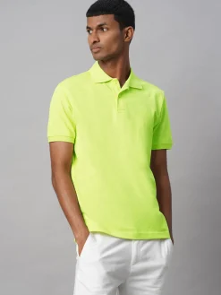 Cottonworld Regular Fit | Polo^Men's 100% Cotton Regular Fit Tshirt