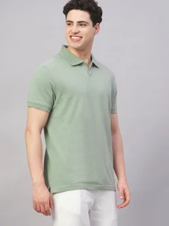 Cottonworld Regular Fit | Polo^Men's 100% Cotton Regular Fit Tshirt
