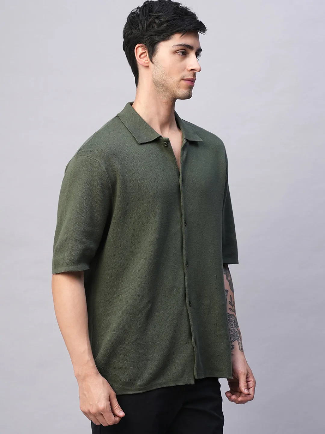 Cottonworld Regular Fit^Men's 100% Cotton Regular Fit Tshirt