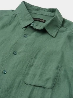 Women Cottonworld 100% Linen Shirts | 100% Linen Shirts^Men's 100% Linen Regular Fit Shirt