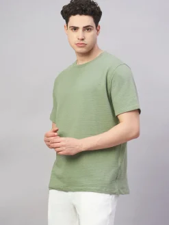Cottonworld Regular Fit | Basic^Men's Cotton Elastane Regular Fit Tshirt