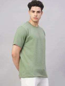 Cottonworld Regular Fit | Basic^Men's Cotton Elastane Regular Fit Tshirt